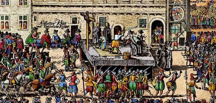 Executions of Czech lords on Old Town Square