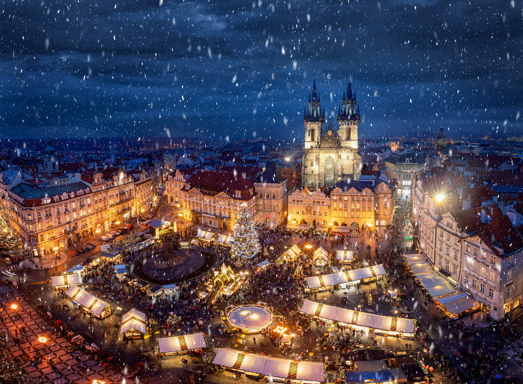 Christmas markets on Old Town Square