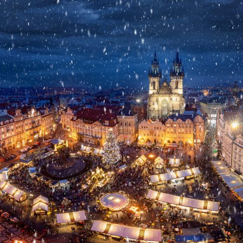 Czech Christmas markets, Old Town Square, Prague